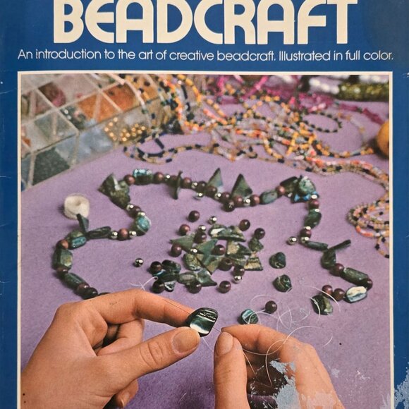 Step By Step Bead Craft 1974 Paperback Golden Press by Judith Glassman - Picture 14 of 14